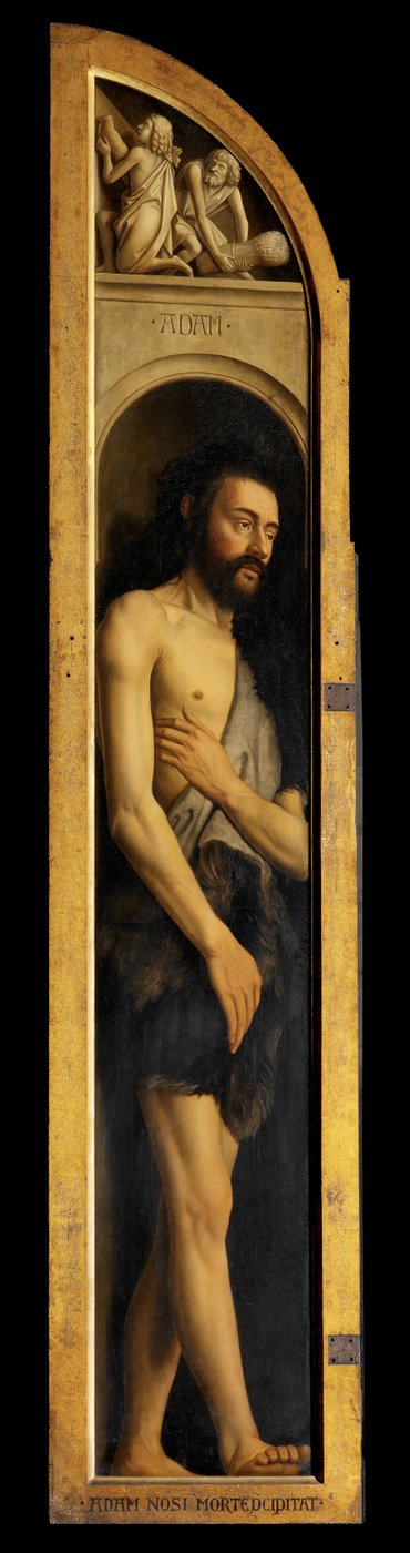Adam, reproduction du panneau de l