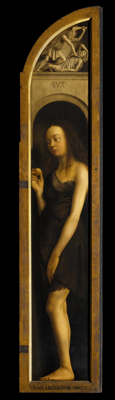 Ève, reproduction du panneau de l