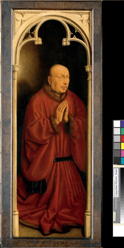 Portrait de Joost Vijdt, panneau de l