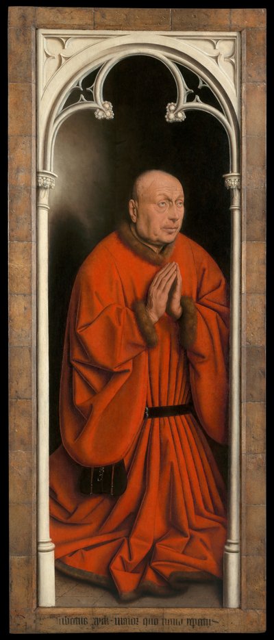 Portrait de Joost Vijdt, panneau de l