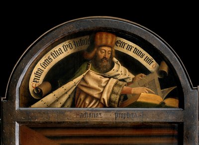 Le Prophète Zacharie - Hubert & Jan van (1390 1441) Eyck