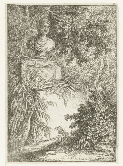 Buste - Hubert Robert