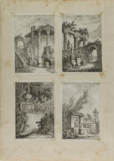 Soirées à Rome - Hubert Robert