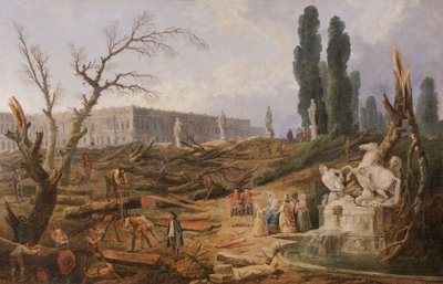 Le bosquet des bains d