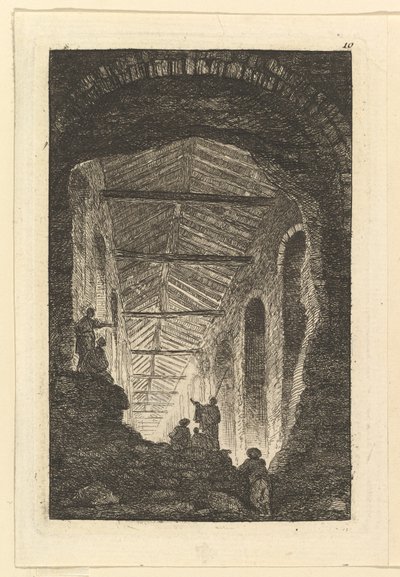 La Galerie Antique - Hubert Robert