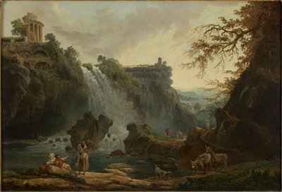 Les Cascatelles de Tivoli, en 1776 - Hubert Robert