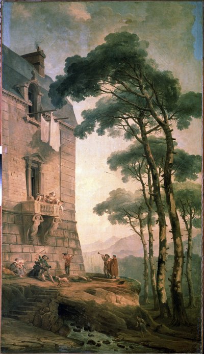 Les musiciens - Hubert Robert