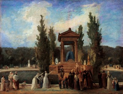 Monument élevé aux Tuileries en l