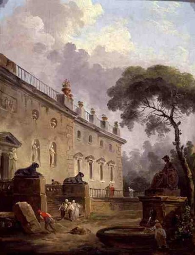 Terrasse de la Villa Madama - Hubert Robert
