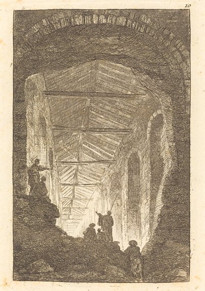 La Galerie Ancienne - Hubert Robert