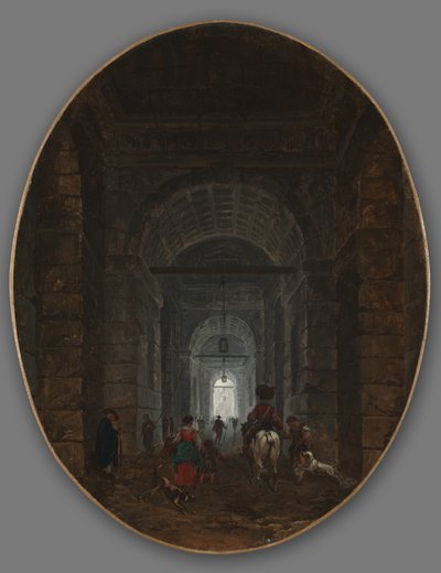 La Grotte de Posillipo - Hubert Robert
