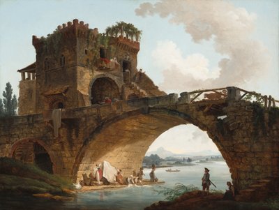Le Ponte Salario, vers 1775 - Hubert Robert