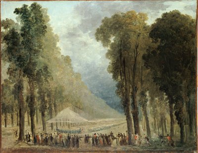 Le Banquet des Soldats - Hubert Robert