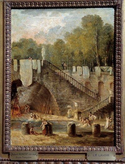 Le Lavoir - Hubert Robert