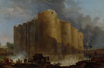 La démolition de la Bastille, 14 juillet 1789 - Hubert Robert
