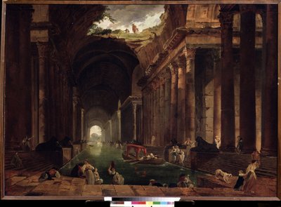 Thermes - Hubert Robert
