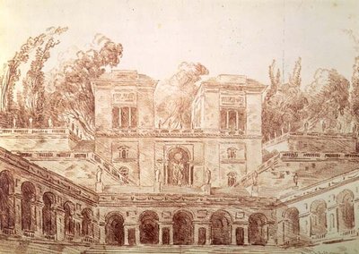 Villa Farnese, Rome - Hubert Robert