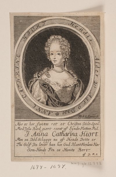 Anna Catharina Hjort - Hubert Schaten