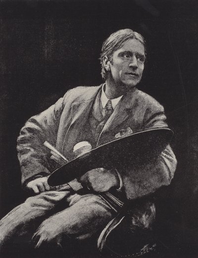 Hubert Herkomer, artiste britannique - Hubert von (after) Herkomer