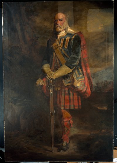 John Gordon de Glenbucket - Hubert von (studio of) Herkomer
