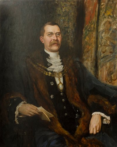 Alderman Sir George Hussey, 1901 - Hubert von Herkomer