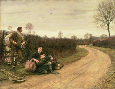 Temps difficiles - Hubert von Herkomer