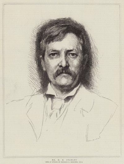 M. H M Stanley - Hubert von Herkomer