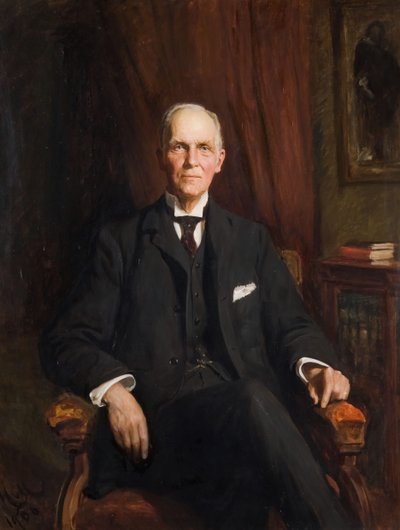Portrait de Sir Edward George Jenkinson 1836-1919, 1906 - Hubert von Herkomer