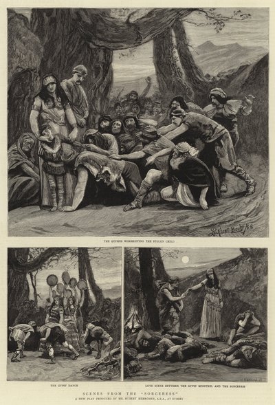 Scènes de la Sorcière - Hubert von Herkomer
