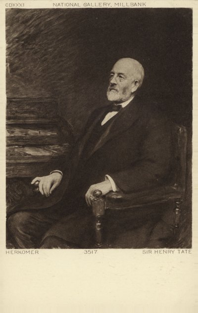 Sir Henry Tate, marchand de sucre et philanthrope anglais - Hubert von Herkomer