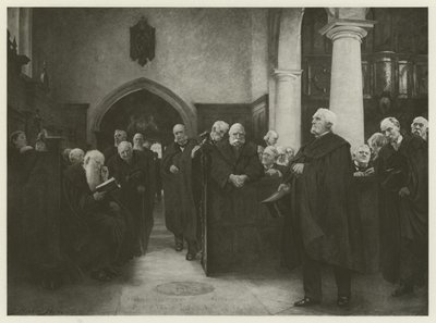 La chapelle de la Chartreuse - Hubert von Herkomer