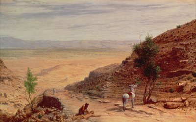 La Route Entre Jérusalem et Jéricho - Hubert von Herkomer