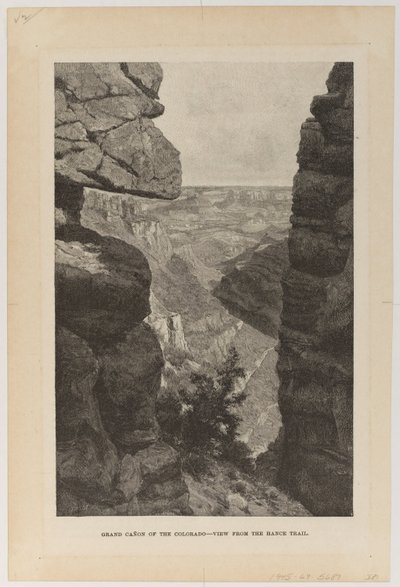 Grand Canyon du Colorado, vue depuis le sentier Hance - Hugh Bolton Jones