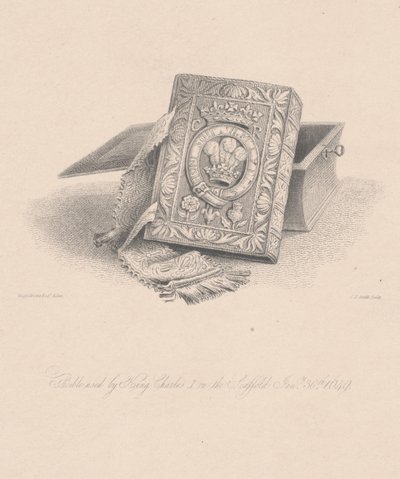Bible utilisée par le roi Charles Ier sur l