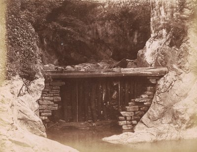Le barrage de Mill, 1855 (photo) - Hugh Owen