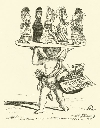 Cupidon vendant des filles pour de l