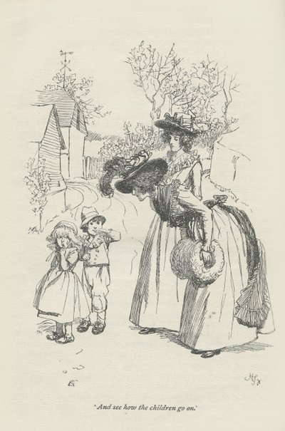 Et voyez comment les enfants se comportent, 1896 - Hugh Thomson