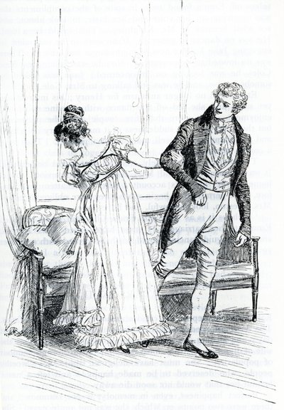 Franz Churchil et Emma - Hugh Thomson