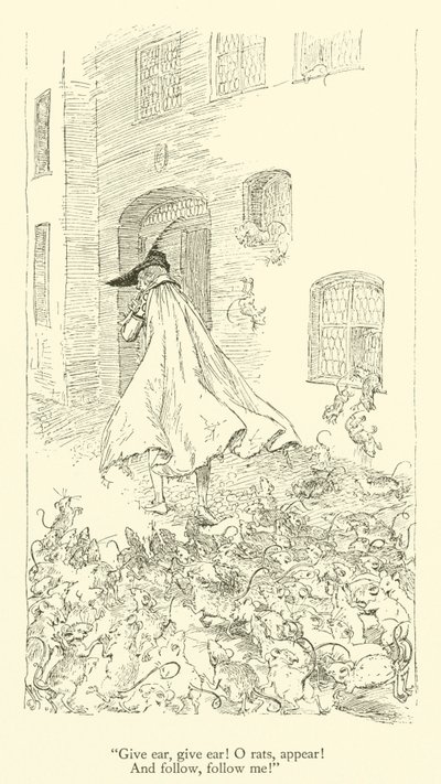 Écoutez, écoutez ! Ô rats, apparaissez ! et suivez, suivez-moi ! - Hugh Thomson