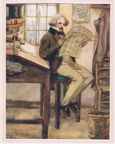 Hawthorne dans la maison des douanes - Hugh Thomson
