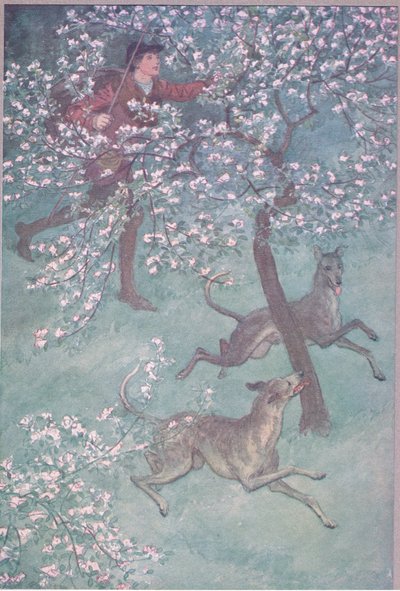 Il a des yeux de jeunesse, il sent avril et mai (illustration de Les Joyeuses Commères de Windsor) - Hugh Thomson