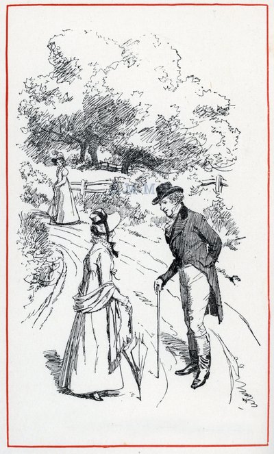 Illustration pour "Emma" de Jane Austen - Hugh Thomson