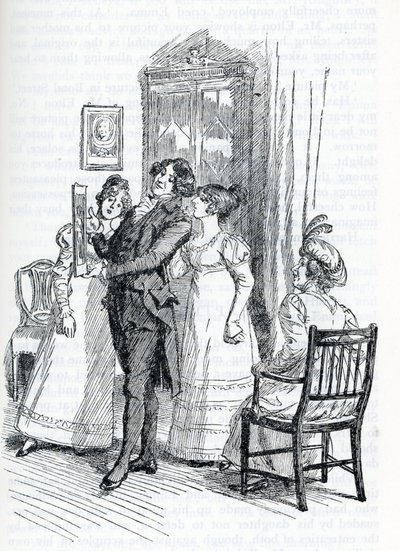 Illustration pour "Emma" de Jane Austen - Hugh Thomson