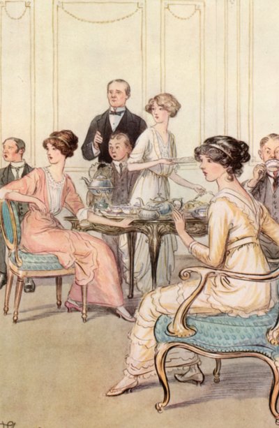 Illustration pour J M Barries The Admirable Crichton - Hugh Thomson
