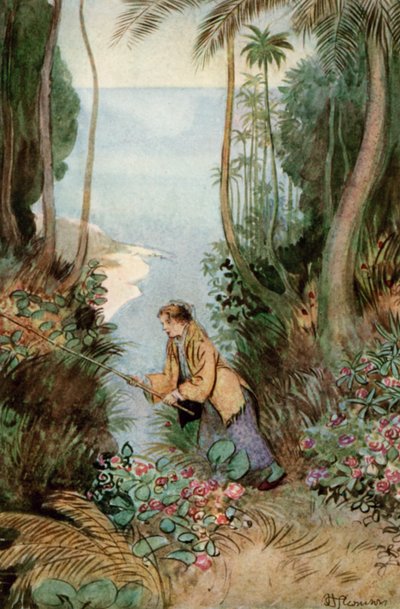 Illustration pour J M Barries The Admirable Crichton - Hugh Thomson