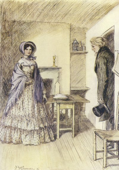 Illustration pour Le Repentir de Janet de George Eliot - Hugh Thomson