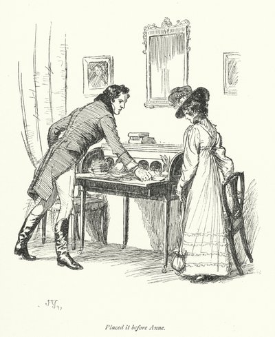 Illustration pour Persuasion de Jane Austen - Hugh Thomson