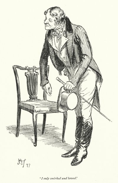 Illustration pour Persuasion de Jane Austen - Hugh Thomson