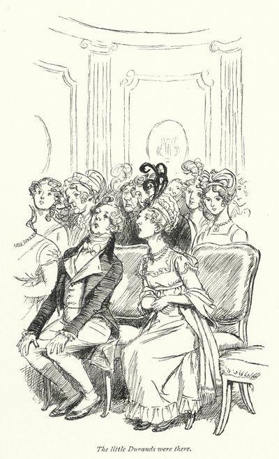 Illustration pour Persuasion de Jane Austen - Hugh Thomson