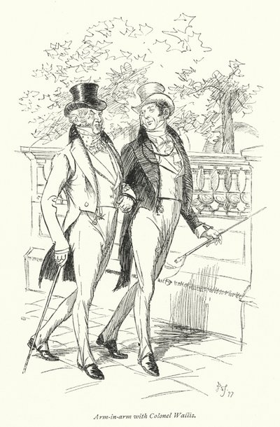 Illustration pour Persuasion de Jane Austen - Hugh Thomson